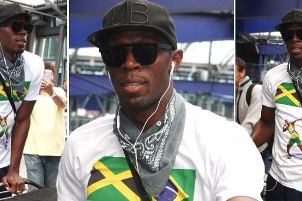 Usain Bolt sang Lodon vu vẻ